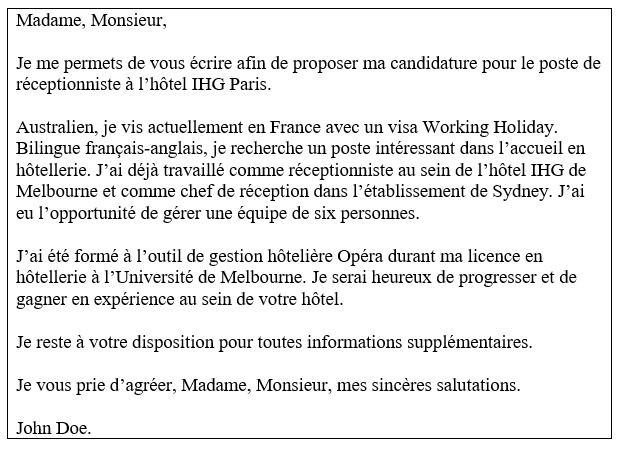 Working During A Working Holiday In France
